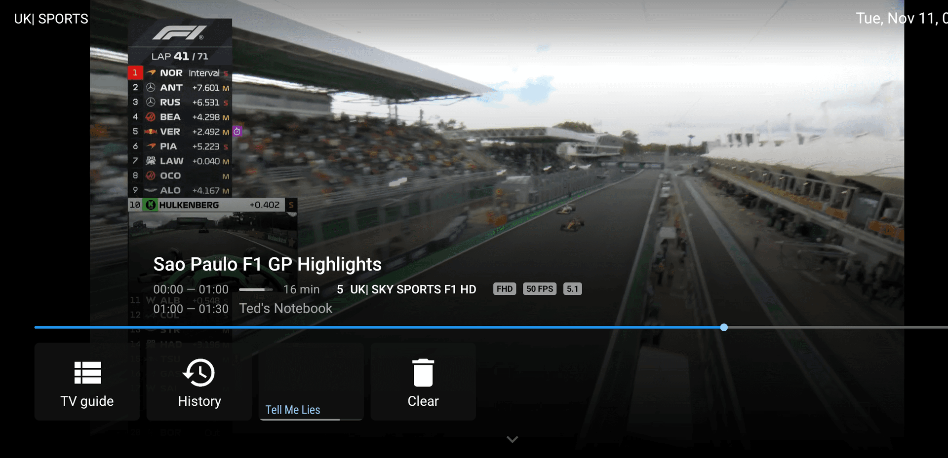 Streaming UI - iboMate.TV #1 interface