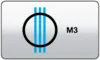 BE| VTM 3 FHD logo