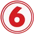 CR| CANAL 6 logo
