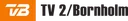 GOLD| TV2 (BORNHOLM) ᴿᴬᵂ logo