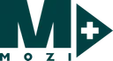 ONE| MOZI+ ᴿᴬᵂ logo
